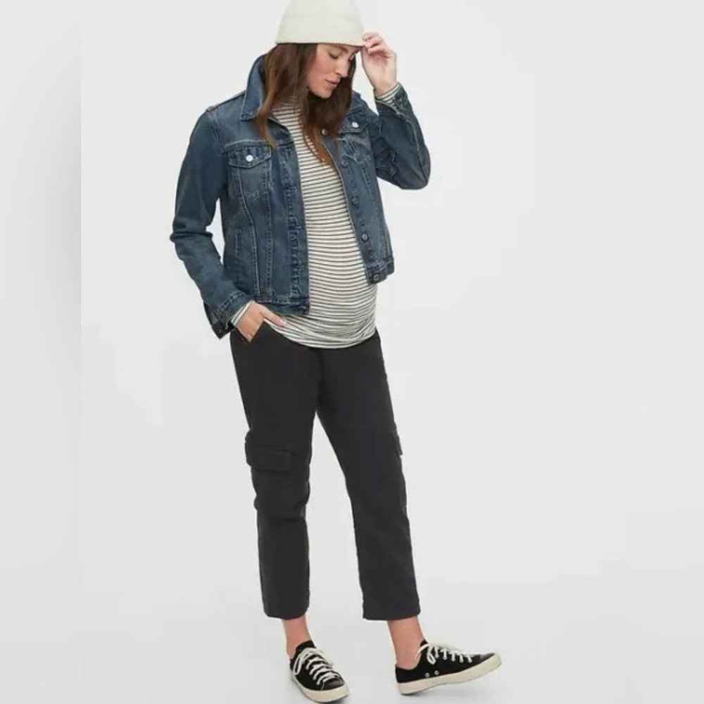 NWT Gap Maternity Cargo Pants w/Full Panel - Sz 6